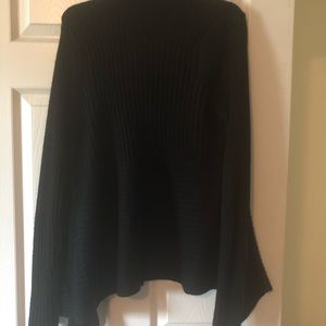 Black Charlotte ruse cardigan sweater